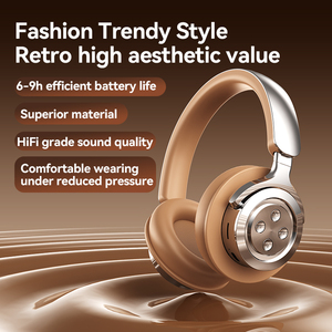 טרנדים ספורט אלחוטית בסגנון וינטג אוזניות hifi קול בס אוזניות hifi צליל bt ארוך חיי bt עבור נסיעות - Product Image 4