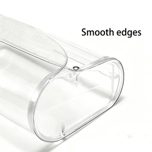 Étui à <span class=keywords><strong>lunettes</strong></span> transparent, boîte en plastique tendance, étui à <span class=keywords><strong>lunettes</strong></span> souple en PVC léger et portable, vente en gros - Product Image 4