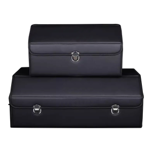 Multifunctional Foldable New Car Trunk Storage Box With Lid Collapsible Auto Trunk Organizer