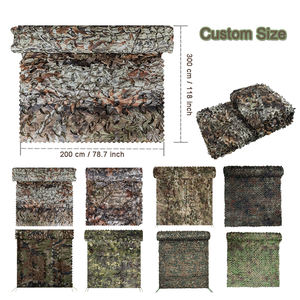 Filet de protection pliable <span class=keywords><strong>camouflage</strong></span> 2*<span class=keywords><strong>3m</strong></span> avec cordes, imperméable, en tissu Oxford polyester, pour plage, pique-nique, jardin, extérieur, intimité - Product Image 3