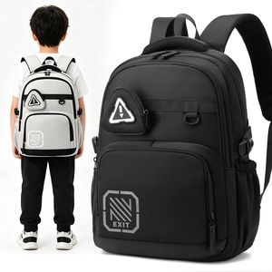 Custom Ergonomic <b>Waterproof</b> Reflective Boys Student Outdoor Travel <b>School</b> Casual Daypack <b>Backpack</b> - Product Image 1