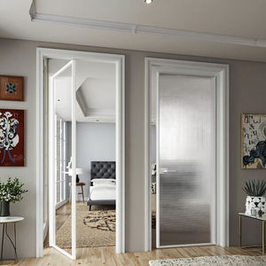 <span class=keywords><strong>Puerta</strong></span> <span class=keywords><strong>Corredera</strong></span> de Vidrio y Aleación de Aluminio Impermeable de Diseño Moderno, Tamaño Personalizado, Superficie Acabada Bien Sellada, para Supermercados y Almacenes - Product Image 4