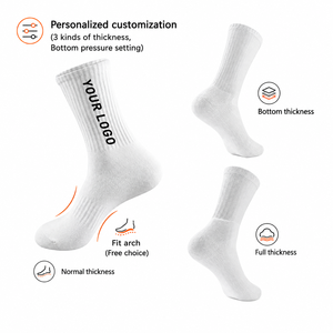 Wholesale Custom Men's Cotton <b>Socks</b> Available In Various Colors Patterns High Quality Breathable Casual Sports <b>Socks</b> - Product Image 2