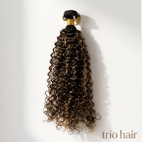 Extensiones de Cabello Virgen Vietnamita Funmi Ondulado Profundo 12A 100% Cutícula Alineada Color P4/30 para Tejer Cabello a Granel