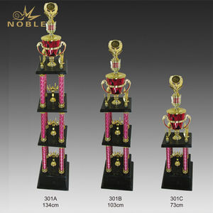 खेल उपहार कस्टम डिजाइन बड़े धातु ट्रॉफी कप - Product Image 3