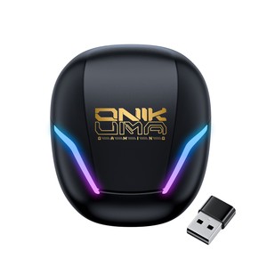 Audífonos Inalámbricos <span class=keywords><strong>ONIKUMA</strong></span> T27 TWS 2.4G, BT 5.3, Batería de Larga Duración, HIFI, Baja Latencia, Cancelación de Ruido, para Juegos - Product Image 1