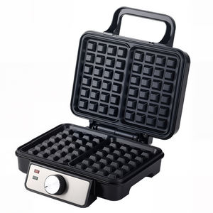 เครื่องทำวาฟเฟิลมินิไฟฟ้า เครื่องทำวาฟเฟิลสำหรับเด็ก ด้ามจับเย็นมือ แผ่นเคลือบกันติด วาฟเฟิลมินิยอดนิยมในครอบครัว - Product Image 6