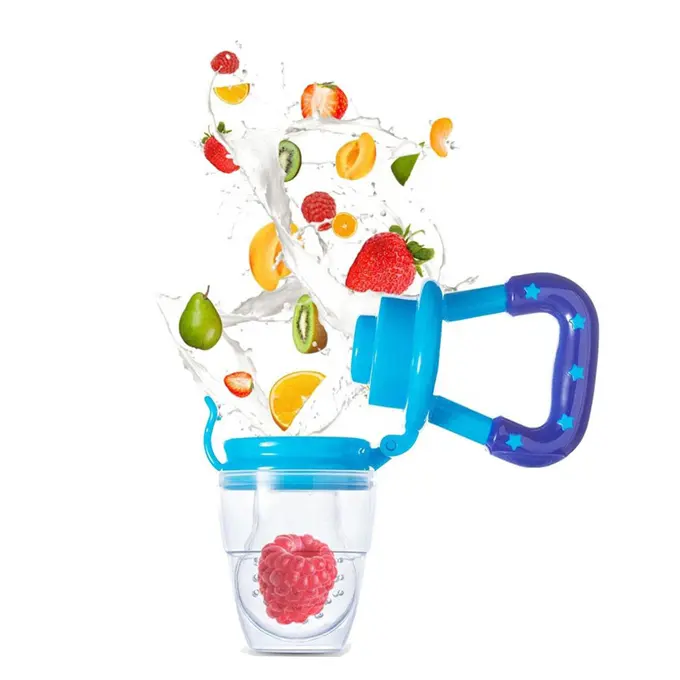 Simple Design Colorful Fresh Fruit Infant Feeder