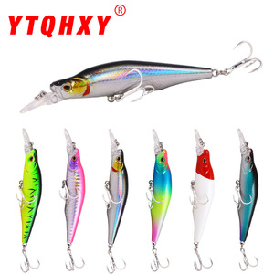 Señuelo de Pesca Luya Yagami Minnow Nuevo 9g 12g Sumergible para Todas las Capas de Agua con Gancho de Sangre y Ranura, Cebo Artificial de Plástico, Producto de Pesca - Product Image 2