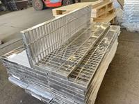 Grille en acier inoxydable 201/304/316 pour couvercles de tranchées, ponts, sols de construction et piscines