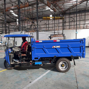 Nouveau modèle de transport de carburant pour les mines agricoles Cargo Grain Grand compartiment de chargement Hydraulique Petit véhicule à trois roues à benne basculante - Product Image 6