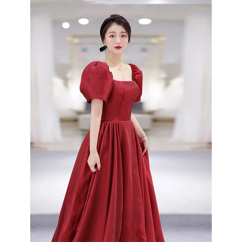 fitted lace wedding dress Straps Red Sequin Mermaid Prom Dresses, 2 Pieces Prom Dresses, 2022 Pr –  Berryera main image 1