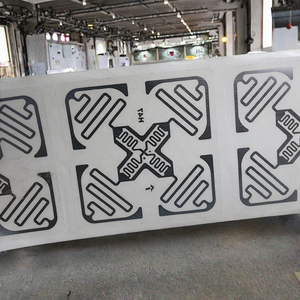 Impinj Monza RFID UHF แท็ก50*50มม. H47 M4QT สีขาวพิมพ์ได้ป้ายแบบพาสซีฟแท็กทำจากกระดาษสัตว์เลี้ยง PVC - Product Image 3