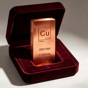 1000g .999 Fine Pure Copper <b>Bar</b> <b>Square</b> copper bullion <b>bar</b> - Product Image 4