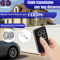 Offre Spéciale 315MHz Télécommande sans fil à 4 boutons pour duplicateur de code de garage et de porte roulante