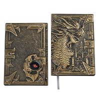 Journal en cuir vintage fait à la main avec un beau motif de dragon, carnet en cuir vintage