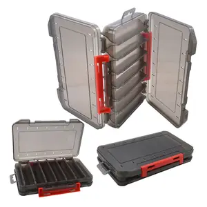 Fishing Tackle Box Multifunctional Fishing Lure Spinnerbait Box Hard Metal  Spinner Baits Kit Box Fishing Accessories