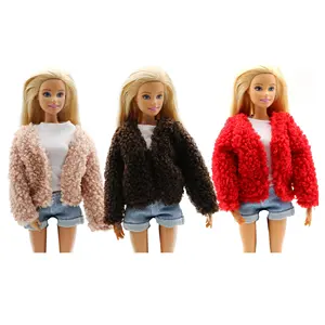 How to sew a fur coat on a Paola Reina doll 32 34 cm