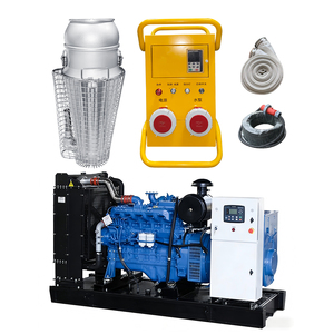 Stainless Steel <b>Pumps</b> for Rural Drainage in Farmland 30M <b>Water</b> Supply and Emergency Power Genset 50HZ 100KW or OEM Backwashing T - Product Image 1