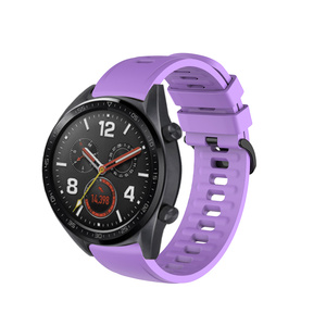 Bracelet de montre intelligente en silicone pour Huawei GT2, bracelets 46 mm 22 mm pour Samsung Galaxy Watch 44 mm 20 mm - Product Image 3