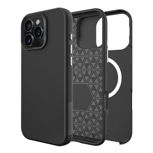 Funda triangular <span class=keywords><strong>2</strong></span> en 1 con protección de caja de teléfono celular híbrida magnética a prueba de golpes para iPhone 16 <span class=keywords><strong>Pro</strong></span> Max 16E - Product Image 2