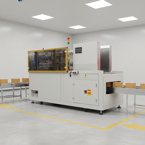 Máquina Empacadora/Erectora de Cajas de Cartón de Alta Capacidad Controlada por PLC para Barriles/Latas, Personalizable, Automática de Alta Velocidad - Product Image 6