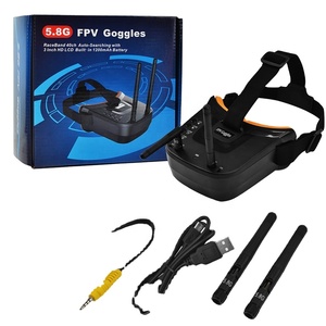 <span class=keywords><strong>VR009</strong></span> 5.8G 40CH ระบบค้นหาอัตโนมัติ เสาอากาศคู่ มินิ FPV หน้าจอ LCD 3.0 นิ้ว 480*320 แบตเตอรี่ในตัว ของเล่น - Product Image 1
