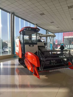 Moissonneuse-batteuse combinée Kubota EX108Q 108HP, moissonneuse-batteuse de riz et de blé de haute qualité