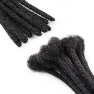 [Hohodreads] Hoge Kwaliteit Afro Kinky Menselijk Haar Gehaakte Dreadlock Extensions 100% Menselijk Haar En <span class=keywords><strong>Hand</strong></span> Gemaakte Locs - Product Image 5