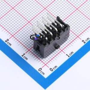 M3025R-2x4P Wire-to-Board Pin Header Bent Lead Through Hole,P=3mm Connector 2x4P 3mm Right Angle Insert 8P - Product Image 2