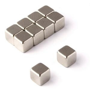 Aimants de cube en néodyme N42 5mm X 5mm X 5mm Aimants de cube en terre rare <span class=keywords><strong>Neocubes</strong></span> nickelés - Product Image 1