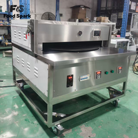 Four rotatif à énergie renouvelable pour tandoor, machine à rôtir commerciale à rotation continue, fonctionnement stable pour la restauration et la cuisson des aliments