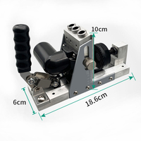Outil de gabarit de trou de poche Portable outil de forage de positionnement réglable localisateur de trou de cadeau pour des projets de bricolage menuiserie de travail du bois