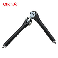 Support de bras magique réglable, double vis 1/4 ", support de caméra en alliage d'aluminium 180 °   Bras d'extension rotatif OEM ODM