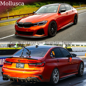 ชุดแต่งคาร์บอนไฟเบอร์สำหรับรถยนต์ BMW ซีรีส์ 3 G20 รุ่นต้นแบบ ประกอบด้วยลิ้นกันชนหน้า, ดิฟฟิวเซอร์หลัง, สเกิร์ตข้าง, สปอยเลอร์, กระจังหน้า - Product Image 5