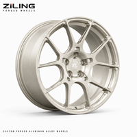 Rines de Aleación Forjados Monobloque Personalizados ZL para Honda Accord de 17, 18 y 19 Pulgadas, Diseño Multirradio, Compatibilidad OEM, Posventa