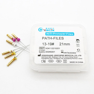 JiNGC Glide Path - Limas para Conductos Radiculares 13/16/19 #   Accesorios Dentales <span class=keywords><strong>de</strong></span> Aleación <span class=keywords><strong>de</strong></span> NiTi al 2% Cónicos <span class=keywords><strong>de</strong></span> 21 mm/25 mm/31 mm, Clase II - Product Image 2