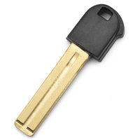 Lame de clé vierge professionnelle TOY40 non taillée pour télécommande de proximité sans clé, pièce de rechange automobile