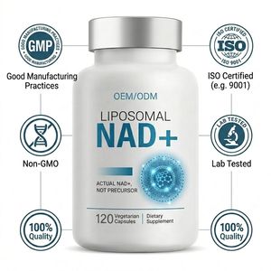Cápsulas Veganas Antienvejecimiento con Extracto Herbal Oem Odm, Suplemento Todo en Uno con Vitamina D3 K2 y Resveratrol - Product Image 1