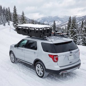 Boîte <span class=keywords><strong>de</strong></span> <span class=keywords><strong>toit</strong></span> robuste pour Jeep Wrangler 400L, boîte à bagages universelle pour le camping et les voyages tout-terrain - Product Image 2