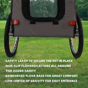 Outdoor Camping Trailer All Terrain Pet <b>Bike</b> Pull Trailer Pet <b>Dog</b> trailer collapsible - Product Image 5