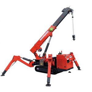 รถเครนแมงมุม 10 ตัน ควบคุมระยะไกล รถเครนตีนตะขาบขนาดเล็ก สำหรับงานก่อสร้างภายในอาคารและการยกในพื้นที่แคบ - Product Image 1