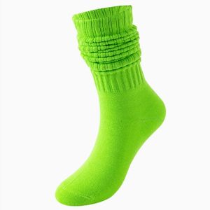 Grosir wanita penjualan terlaris kaus kaki multiwarna populer wanita musim gugur dan musim dingin kaus kaki tumpukan tren kaus kaki panjang hangat - Product Image 5