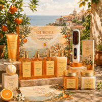 Lotion Crème Exfoliante Hydratante Luxe Orange pour Lisseur Électrique – Idéal Cadeau de Bain et Spa pour la Fête des Mères