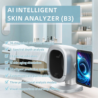 Dispositivo Analizador de Piel Inteligente S B3 AI, Máquina de Análisis Facial de 36 Megapíxeles para Diagnóstico de la Piel, Simulación de Envejecimiento y Pruebas