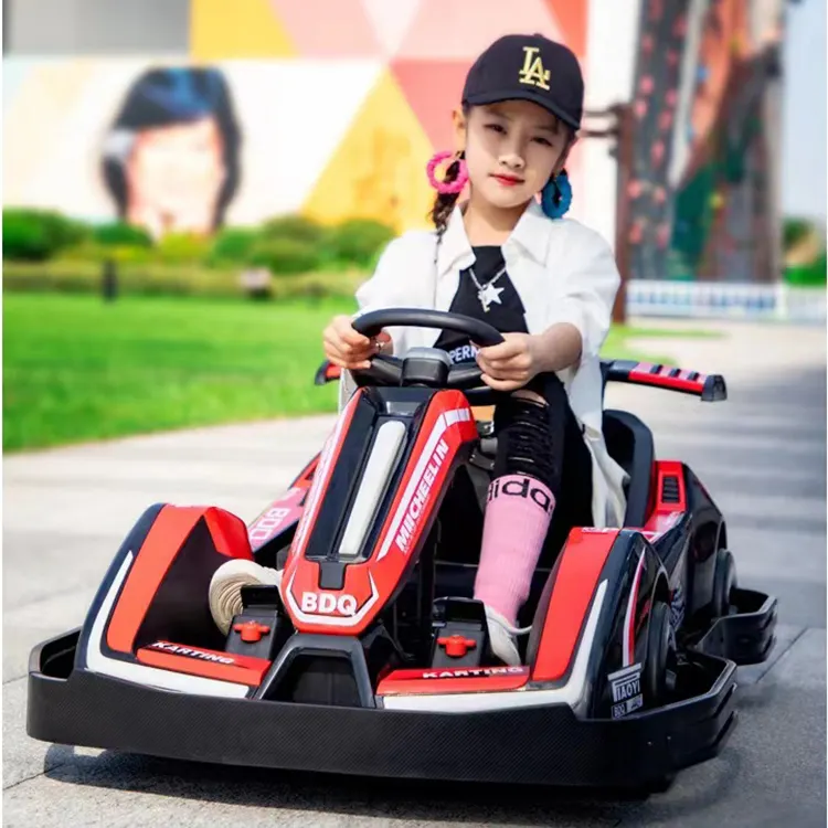 Hot bán tốc độ cao đua đi karting pin điện đi Kart trẻ em Drift Kart