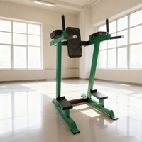 Máquina de Elevación de Rodillas Vertical, Equipo de Gimnasio Comercial de Alta Resistencia, Entrenamiento de Fuerza para el Core y la Parte Superior del Cuerpo