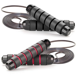 Outil d'entraînement sportif d'intérieur avec poignées en mousse PVC, <span class=keywords><strong>corde</strong></span> à sauter pour le corps mince - Product Image 3