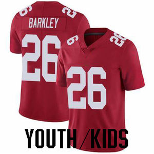 Jeunes/Enfants 26 Saquon Barkley 8 <span class=keywords><strong>Daniel</strong></span> Jones Maillot de football - Product Image 5