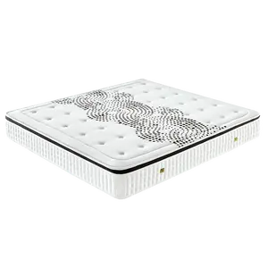 Spinal Care Professional Design Comfortable 9 Zoned Pocket Spring Latex Twin Mattress For Kids And Old People